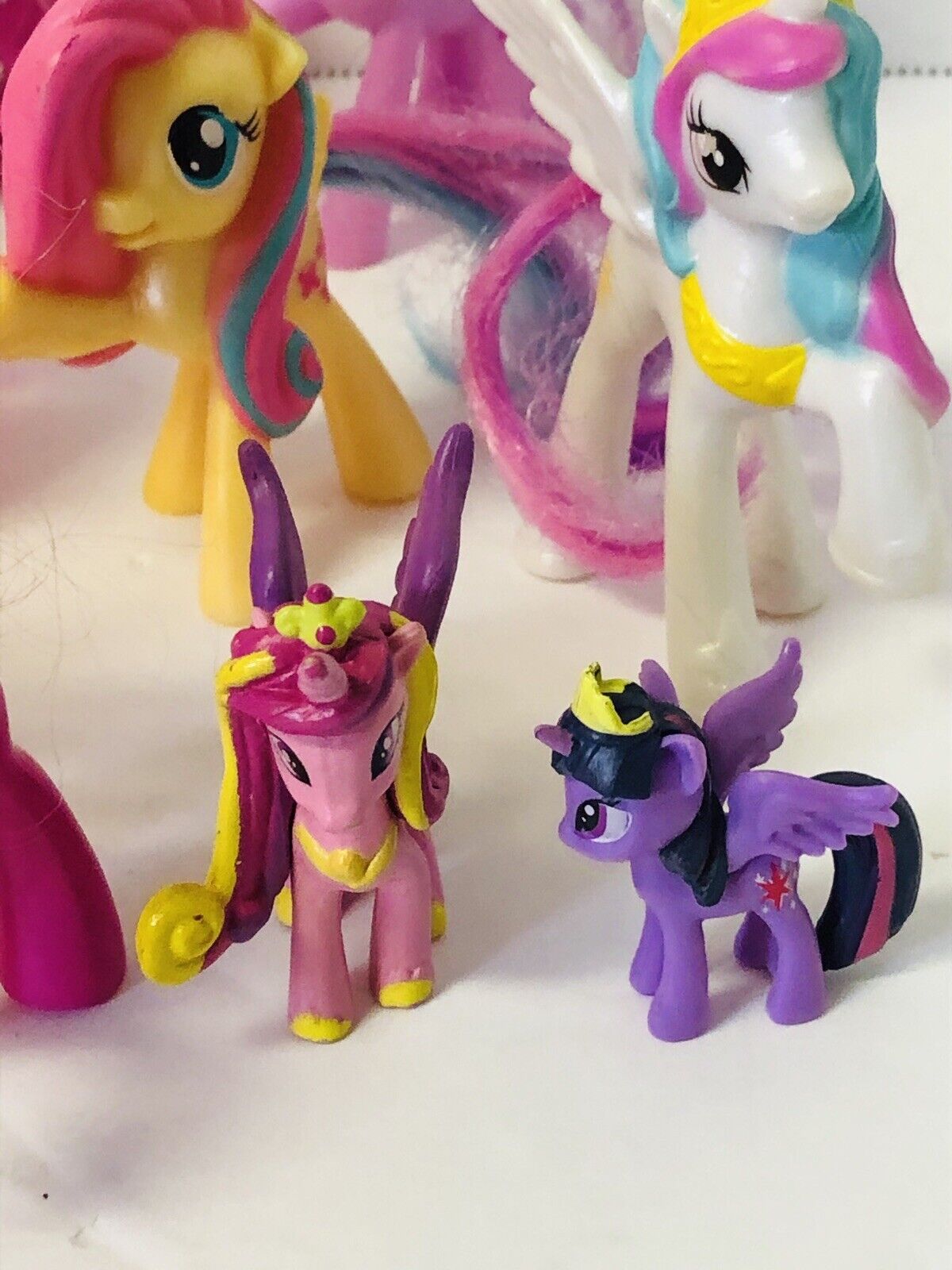 My Little Pony Figurines Mixed Lot of 20+ Various Sizes MLP Brushable read  desc.