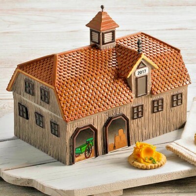 Figi S Gifts Collectible Barn 2017 2 Piece Wisconsin Figi S Gifts