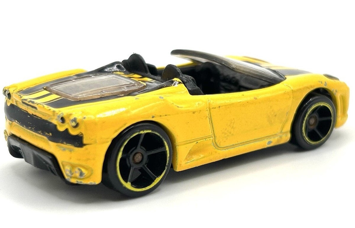 Hot Wheels FERRARI F430 SPIDER イエロー Amazon.com: Hot Wheels Ferrari F430 Spider ferrari F430