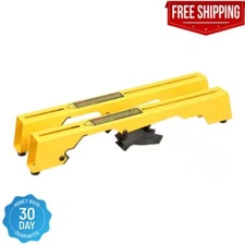 Dewalt Miter Saw Mounting Brackets Stand Workstation Quick Release Clamps New