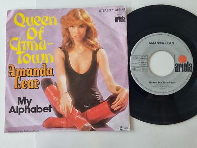 7'' Single Amanda Lear - Queen of China-Town Vinyl Germany