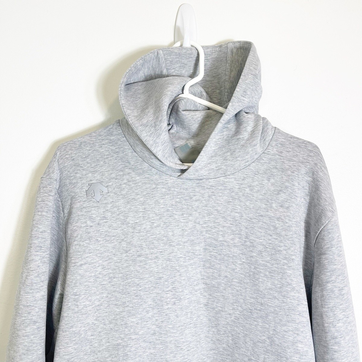 Descente Ski Hoodie Sweatshirt Light Gray Mens Medium | eBay