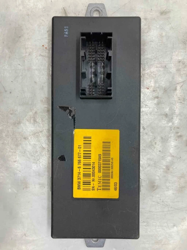 2004 BMW 760I DYNAMIC DRIVE COMPUTER CONTROL MODULE SUSPENSION 3714-6766677 05 - Image 3 of 4