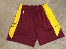 Cleveland Cavaliers Darius Garland pre game Authentic Shorts NBA XL team issued