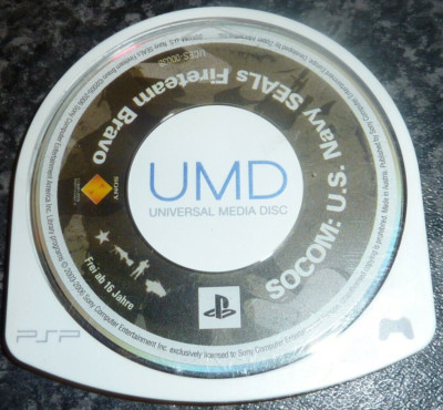 SONY PSP SOCOM US NAVY SEALS FIRE TEAM BRAVO NUR SPIEL SEHR GUTER ZUSTAND