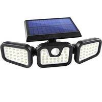 2 Pack LED Motion Sensor Solar Lights ,Outdoor IP65 Waterproof Security Lamp 2