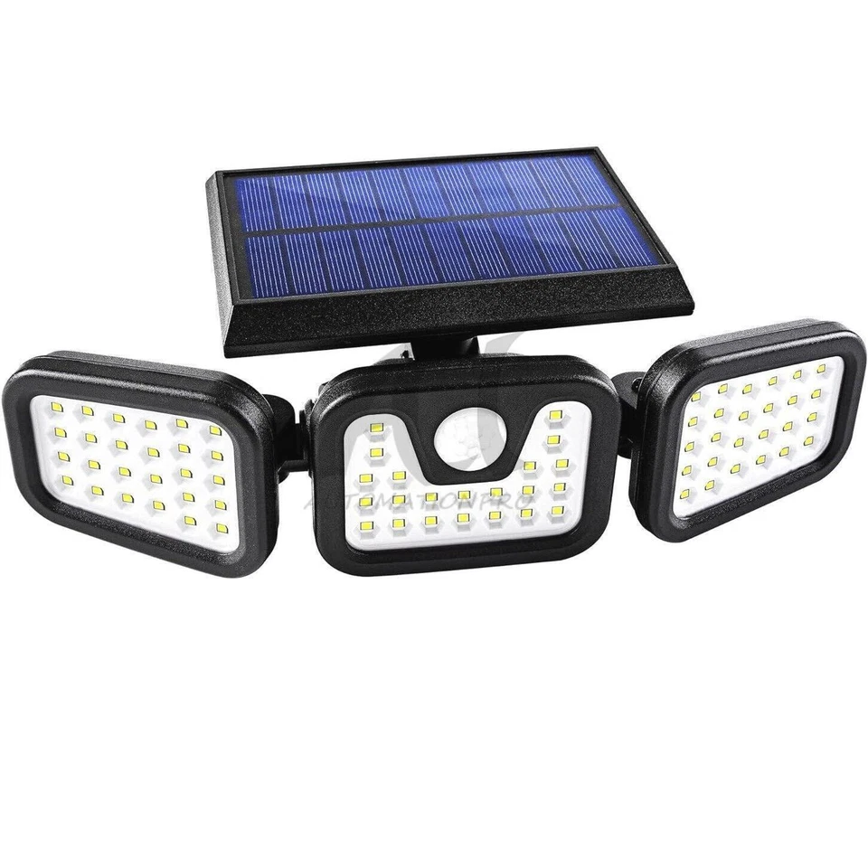 2 Pack LED Motion Sensor Solar Lights ,Outdoor IP65 Waterproof Security Lamp - Image 2 of 4