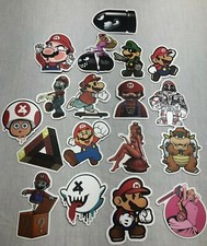 Super Mario Bros. Humor Decals for Skateboard Laptop Phone Guitar-Your Choice 