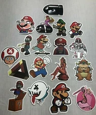 Super Mario Bros. Humor Decals for Skateboard Laptop Phone Guitar-Your Choice!!