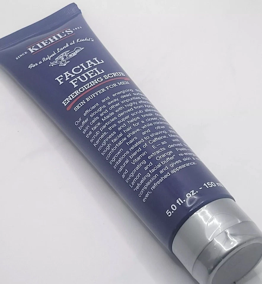 Kiehl's Facial Fuel Energizing SCRUB 5oz/ 150 ML Skin Buffer For Men New Sealed - Image 3 of 4