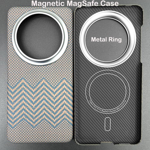 Funda Original Aramida Fibra Carbono Armadura Cubierta Ultrafina para Huawei Mate 70 Pro/70 - Imagen 18 de 47