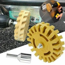 4'' Car Decal Remover For 3M Glue Rubber Eraser Wheel Remove Adhesive Sticker