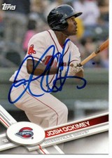 Josh Ockimey Greenville Drive 2017 Topps Pro Debut Autographed Signed Card