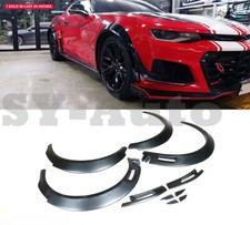 For Chevrolet Camaro 2016-21 Fender Flares Wide Body Wheel Arche Plastic Primer