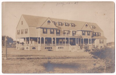 Post Card RPPC Hotel Englewood West Yarmouth Cape Cod Massachusetts