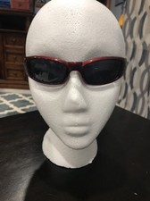 Boys Red/Silver Flame Sunglasses-Rare-SHIPS N 24 HOURS 0036