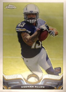 2013 Topps Chrome Football Base #14: Keenan Allen Refractor