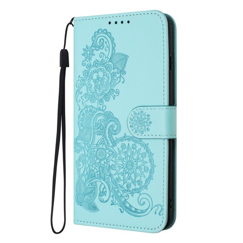 Floral Embossed Wallet Flip Case Cover For Samsung Galaxy S7 Edge S8 S9 S10 S10E - Picture 18 of 20