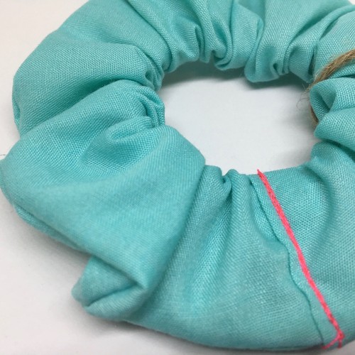 Red Pink Purple Black Green Yellow Blue Burgundy School Hair Tie Scrunchies - Picture 31 of 40