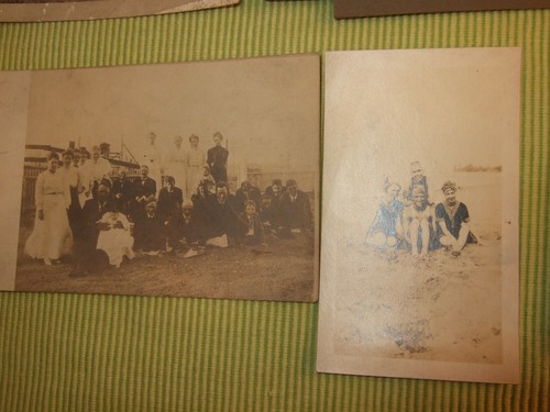 Huge Lot of Victorian Childrens Photos Bathing Suits Dogs Clothes Wedding Family - Picture 5 of 12