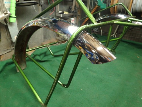 Schwinn Tri-Wheeler REAR END Assembly Fenders Frame Basket Holder 24INCH - Picture 21 of 22