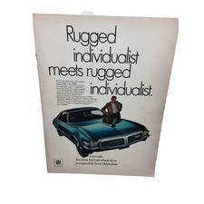 1967 Toronado Oldsmobile Vintage Original Ad