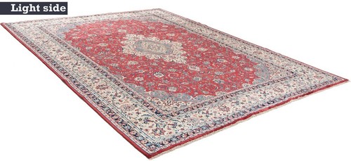 Hamedan Shahrbaft Handgeknüpfter Perserteppich 362x273 cm-Orient,Carpet,Rug,Rot - Picture 4 of 12
