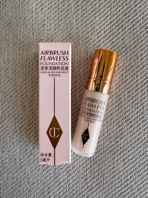 Charlotte Tilbury Airbrush Flawless Foundation MINI Sample size 5 ml~ 1 NEUTRAL