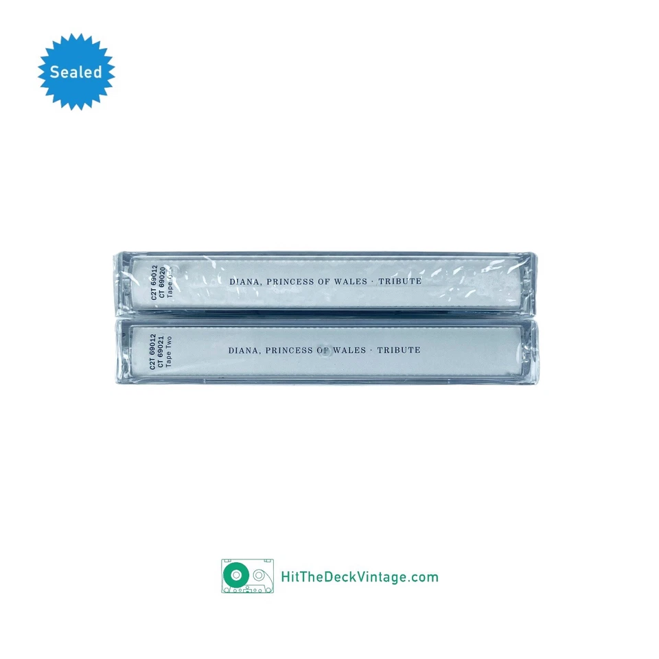 Diana (Princess Of Wales) Tribute Cassette Tapes (1997) REM Queen Enya SEALED - Image 3 of 4