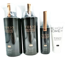 TOKIO IE Inkarami Premium 400mL + 400g + AIR Oil 100mL + Home 50g Set Japan