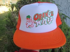 ORANGE WHIP Original  Vintage Promo Cap Hat JOHN CANDY The Blues Brothers