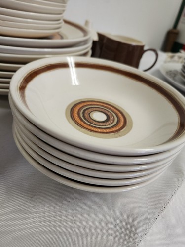 CAVALIER IRONSTONE ROYAL CHINA SANTA FE Dinner Set & Platter 36 PCS SUGAR BOWL - Picture 3 of 12