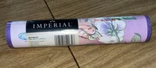 Flowers, Fairies, Butterflies Purple Pre-Pasted Wall Border 1 Roll Imperial BNIP