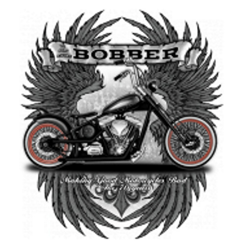 Suéter con capucha/sudadera con capucha gris V Twin Biker helicóptero y motivo de moto modelo Bobber - Imagen 2 de 2