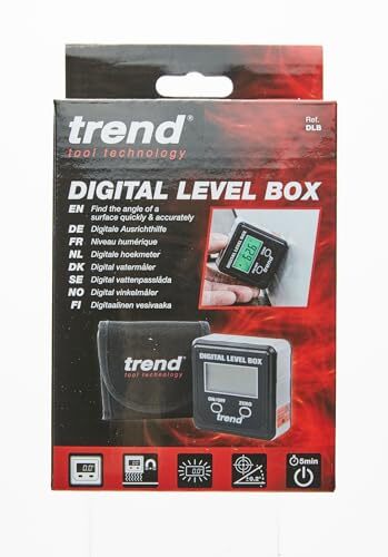 Digital Level Box And Angle Finder magnetic Base & Lcd Display For Woodworking - Picture 9 of 12