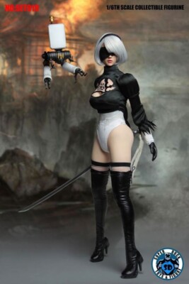 NieR:Automata 2B (SUPER DUCK 1/6)と素体セット SUPER DUCK 1/6 SET019 NieR:Automata 2b YoRHa No 2 Action Figure 12