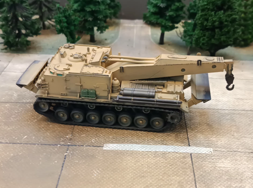 1/72 US M51-HRV Heavy ENGINEERING Vehicle Painted Finished model 3D printed - Picture 9 of 10