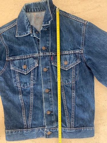 Vintage 1970s Levi's Big E Trucker Jacket - Dark Used Wash, Made in USA - Picture 8 of 12