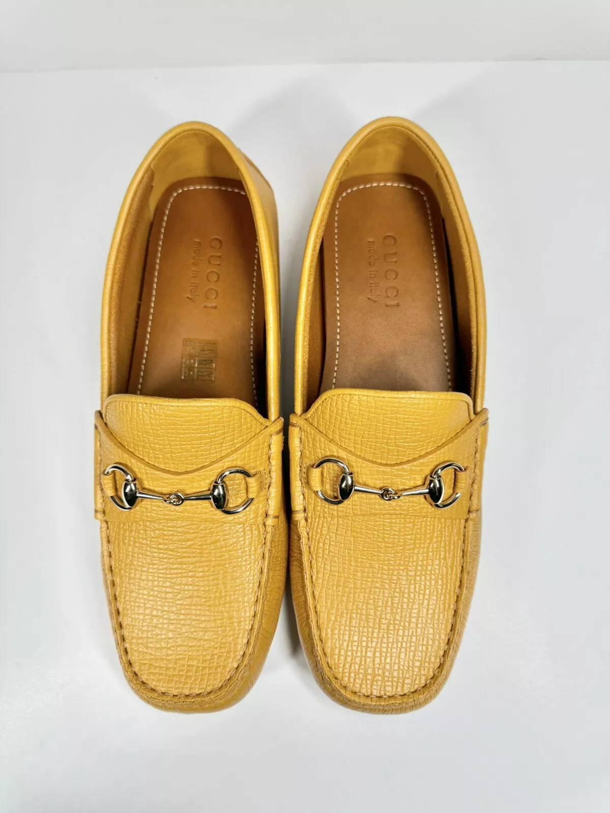 MOCASSIN DE CONDUITE MOCASSIN GUCCI HORSEBIT ACAPULCO CUIR HUILE SOLAIRE HOMME 9 US 9,5