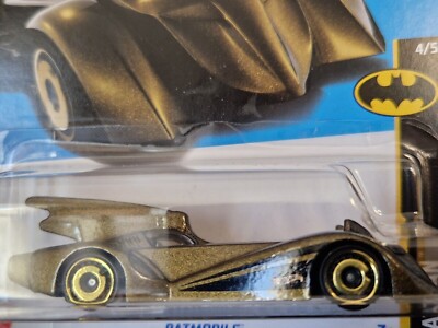 Hot Wheels DC 2023 Batmobile Gold 137/250 HW Batman 4/5 HKJ75 New
