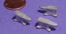 O/On3/On30 MEDIUM ANVILS 1/48 WISEMAN MODEL SERVICES DETAIL PARTS #O307