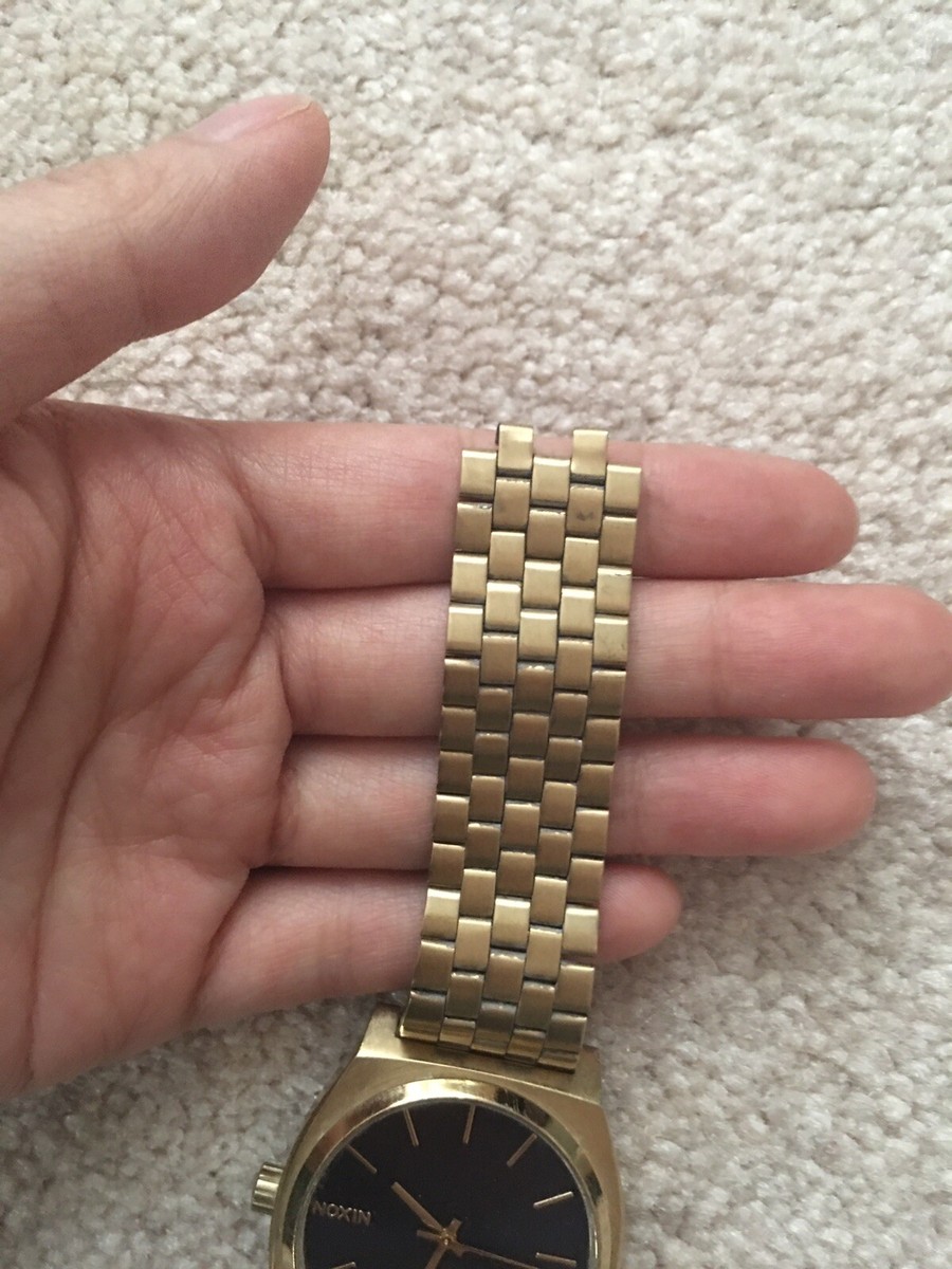 NIXON MINIMAL TIME TELLER ゴールド Small Time Teller Watch | All Gold | Women's Stainless Steel