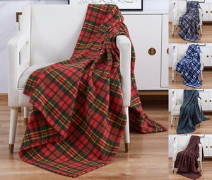 Soft Warm Fleece Cuddly Teddy Throw Sofa Single Double King Bed Blankets