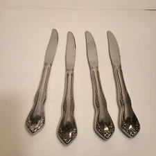 WMA Rogers Deluxe Oneida MANSFIELD Amadeus Stainless  Flatware Butter Knife 4