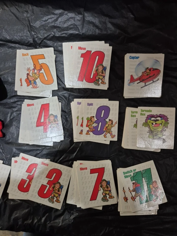 TORNADO REX Parker Brothers 1991 board game Parts Lot - Image 4 of 4