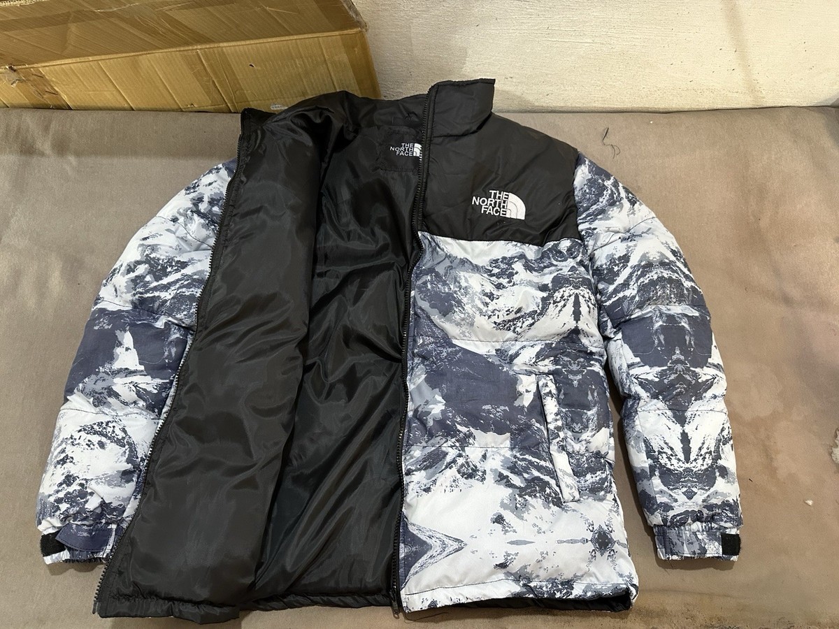 The North Face Men's Puffer Jacket, Size M Red for sale online