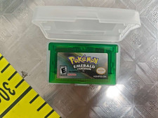 GBA Pokemon Emerald Version Game Boy Advance, 2005 Cartridge Game Tested USA