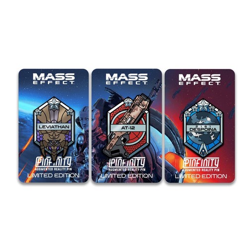 Pinfinity 630128121488 Limited Edition Mass Effect Leviathan AR 3 PIN Set