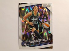 2025 Prizm WNBA White Seismic Prizm #8 Napheesa Collier