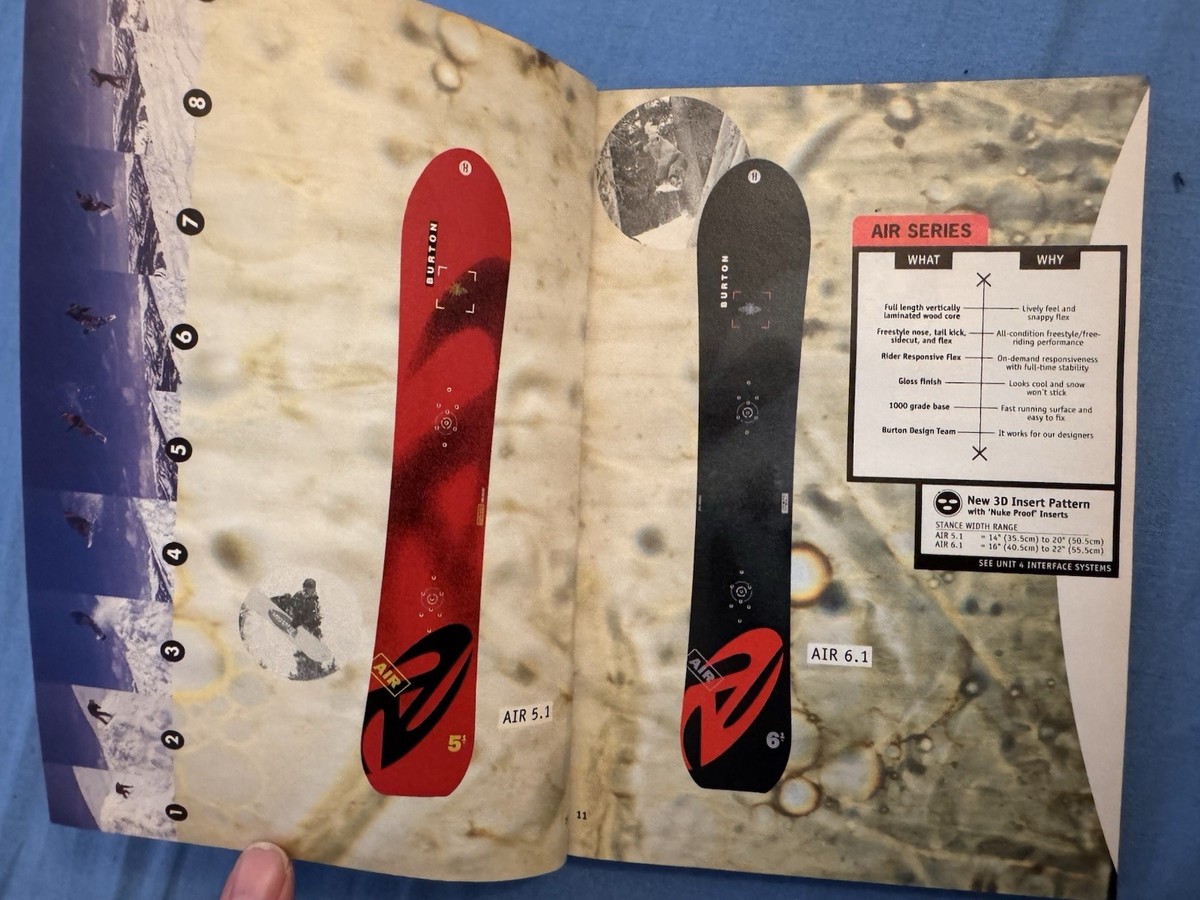 Burton Snowboard Brochure 1993 Burton Snowboard Brochure 1993